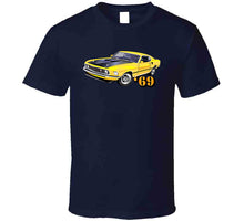 Load image into Gallery viewer, Vehicle - 69 Mach - 1 - Yellow - T-Shirts - Classic