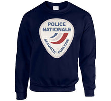 Load image into Gallery viewer, Police Nationale France Police Patch Blanc T Shirt