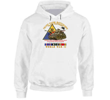 Load image into Gallery viewer, Army - 761st Tank Battalion - Black Panthers - W Tank W Ssi Wwii Eu Svc - Hoodie