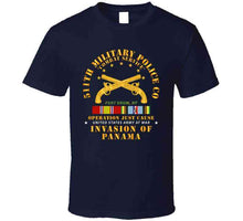 Load image into Gallery viewer, Just Cause - 511th Military Police Company - Fort Drum, New York With Service Ribbons T Shirt, Premium and Hoodie