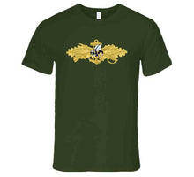 Load image into Gallery viewer, Navy - Seabee Combat Warfare Specialist Badge (Officer) with Color Seabee T Shirt, Premium and Hoodie