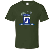 Load image into Gallery viewer, Army - Xviii Airborne Corps W Parachute - Ribbon T Shirt