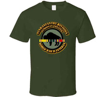 Load image into Gallery viewer, Army - Shoulder Sleeve Insignia - 92nd Infantry Division - Europe - World War II T Shirt - Classic