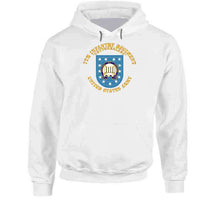 Load image into Gallery viewer, Army - 7th Infantry Regiment, Army Flash, (Cottenbailers) with Distinctive Unit Insignia - Hoodie