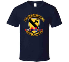 Load image into Gallery viewer, 1st Cavalry Div with Afghanistan Service Ribbons Classic T Shirt