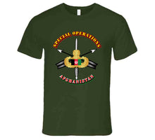 Load image into Gallery viewer, SOF - Special Operations - Afghanistan T Shirt