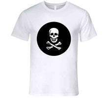 Load image into Gallery viewer, Jolly Roger Skull and Cross bones T Shirt - Premium