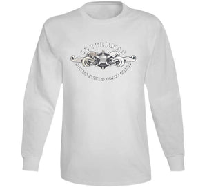 Uscg - Cutterman Badge - Enlisted - Silver T Shirt