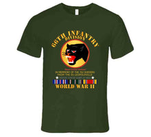 Load image into Gallery viewer, Army - 66th Infantry Div - Black Panther Div - Wwii W Ss Leopoldville W Eu Svc - T-Shirts - Premium