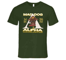 Load image into Gallery viewer, 3rd Batttalion, 28th Infantry (Mad Dog) - T Shirt, Premium and Hoodie