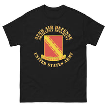 Load image into Gallery viewer, 52nd Air Defense Artillery - Veteran - Front Back - Men's heavyweight tee