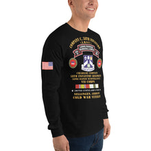 Load image into Gallery viewer, Men’s Long Sleeve Shirt - C CO, 58th Infantry (LRSU), Nellingen, Germany Cold War Veteran w COLD SVC