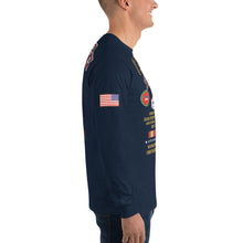 Load image into Gallery viewer, Men’s Long Sleeve Shirt - C CO, 58th Infantry (LRSU), Nellingen, Germany Cold War Veteran w COLD SVC