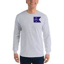 Load image into Gallery viewer, Men’s Long Sleeve Shirt - B Co, 1st Battalion, 58th Infantry Guidon Front, Crest Back with 1/58 Branch