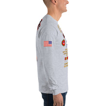 Load image into Gallery viewer, Men’s Long Sleeve Shirt - C CO, 58th Infantry (LRSU), Nellingen, Germany Cold War Veteran w COLD SVC