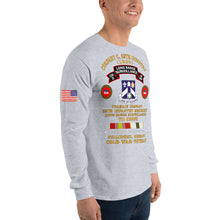 Load image into Gallery viewer, Men’s Long Sleeve Shirt - C CO, 58th Infantry (LRSU), Nellingen, Germany Cold War Veteran w COLD SVC