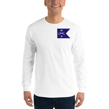 Load image into Gallery viewer, Men’s Long Sleeve Shirt - B Co, 1st Battalion, 58th Infantry Guidon Front, Crest Back with 1/58 Branch