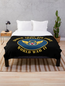 AAC - 8th Air Force - WWII - USAAF x 300 Throw Blanket