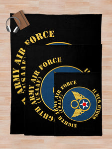 AAC - 8th Air Force - WWII - USAAF x 300 Throw Blanket