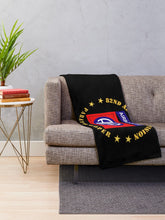 Load image into Gallery viewer, Army - 82nd Airborne Division - Paratrooper Throw Blanket
