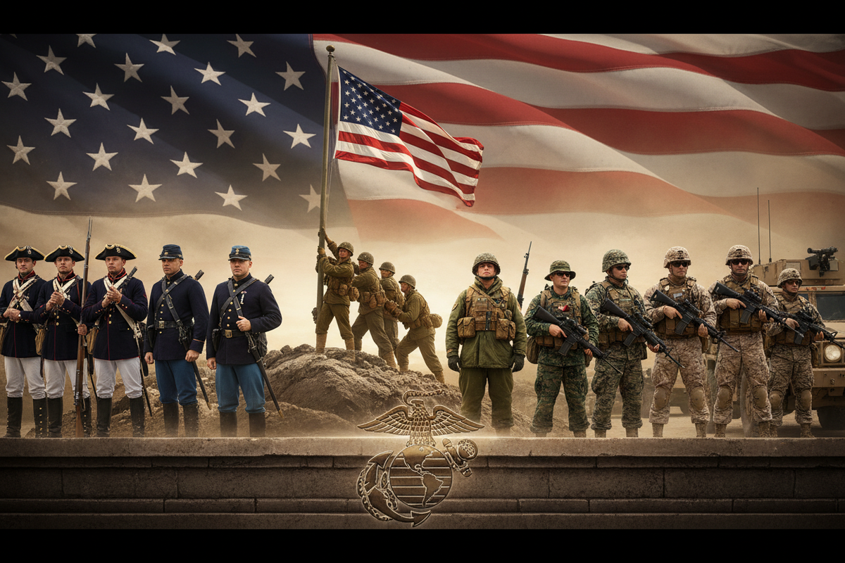 U.S. Marine Corps Military Apparel & Gear | Authentic USMC Designs ...