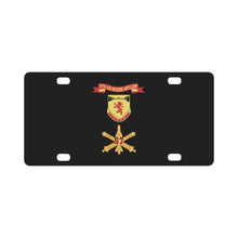 Load image into Gallery viewer, Army - 57th Air Defense Artillery w Number Br - DUI - Ribbon X 300 Classic License Plate
