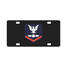 Load image into Gallery viewer, Rank Insignia - US Navy - E4 - Aviation Electricians Mate (EM) - Rate - Rank - PO3 wo Txt X 300 Classic License Plate
