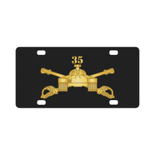 Load image into Gallery viewer, Army - 35th Armor - Armor Branch wo Txt X 300 Classic License Plate
