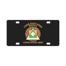 Load image into Gallery viewer, DUI - 129th Evacuation Hospital - US Army X 300 Classic License Plate
