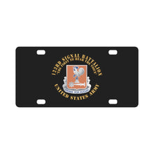 Load image into Gallery viewer, Army - 123rd Signal Battalion - DUI, The First to Hear the Voice, US Army X 300 Classic License Plate
