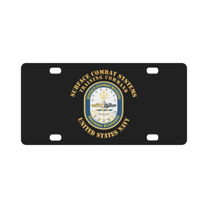 Navy - Surface Combat Systems Training Command - DET MIDLANT X 300 Classic License Plate