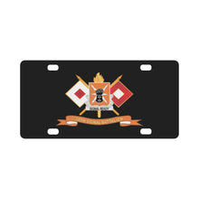 Load image into Gallery viewer, Army - 38th Signal Battalion w Signal Branch - Br - Ribbon X 300 Classic License Plate
