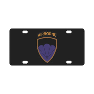 Army - 6th Airborne Division - Phantom wo Txt X 300 Classic License Plate