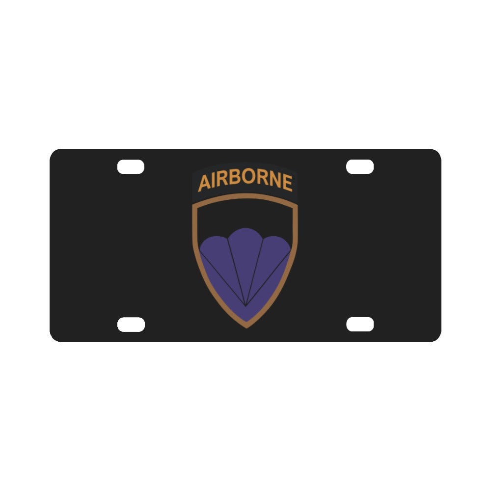 Army - 6th Airborne Division - Phantom wo Txt X 300 Classic License Plate