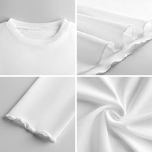 Load image into Gallery viewer, 100gsm Long Sleeve Mesh T-Shirt(All-Over Printing)
