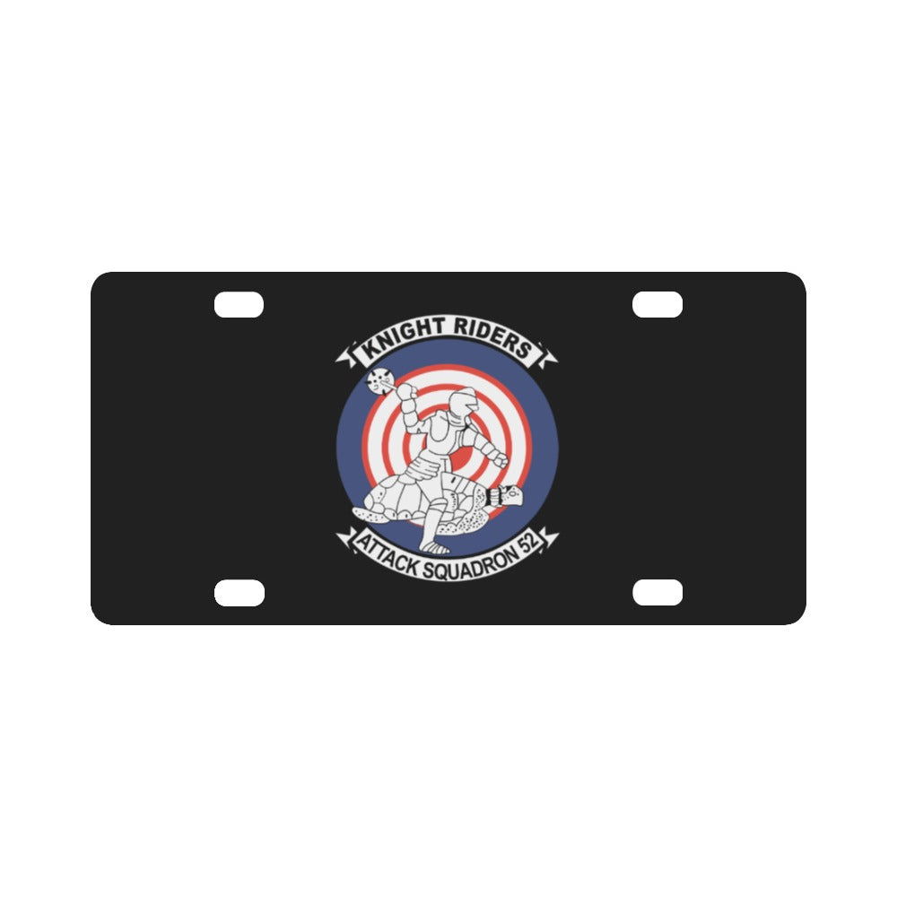 Attack Squadron 52 X 300 Classic License Plate