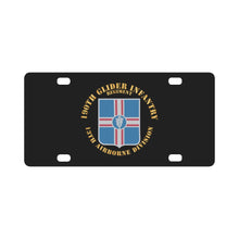 Load image into Gallery viewer, Army - 190th Glider Infantry Regiment - 13th AIrborne Division X 300 Classic License Plate
