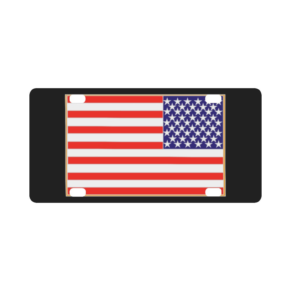 GOVT - Flag - United States - 2 Classic License Plate