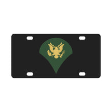 Load image into Gallery viewer, Army - Specialist E-4 (SP4 ) X 300 Classic License Plate

