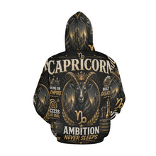 Load image into Gallery viewer, Capricorn - ambition and empire Men's All Over Print Hoodie (USA Size)
