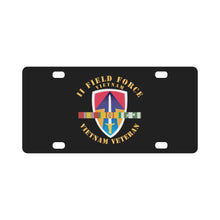 Load image into Gallery viewer, II Field Force w SVC Ribbons X 300 Classic License Plate
