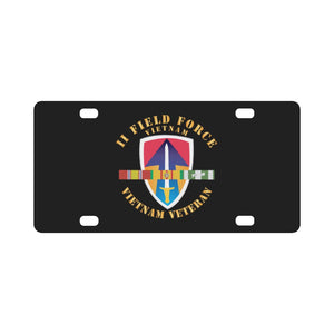 II Field Force w SVC Ribbons X 300 Classic License Plate