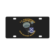 Load image into Gallery viewer, Army - US Paratrooper - 88th Infantry Regiment X 300 Classic License Plate
