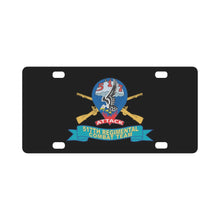 Load image into Gallery viewer, Army - 517th Regimental Combat Team (RCT) - Infantry w Br - Ribbon X 300 Classic License Plate
