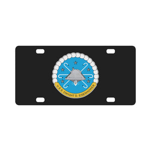 USS Dwight D. Eisenhower (CVN-69) Crest wo Txt X 300 Classic License Plate