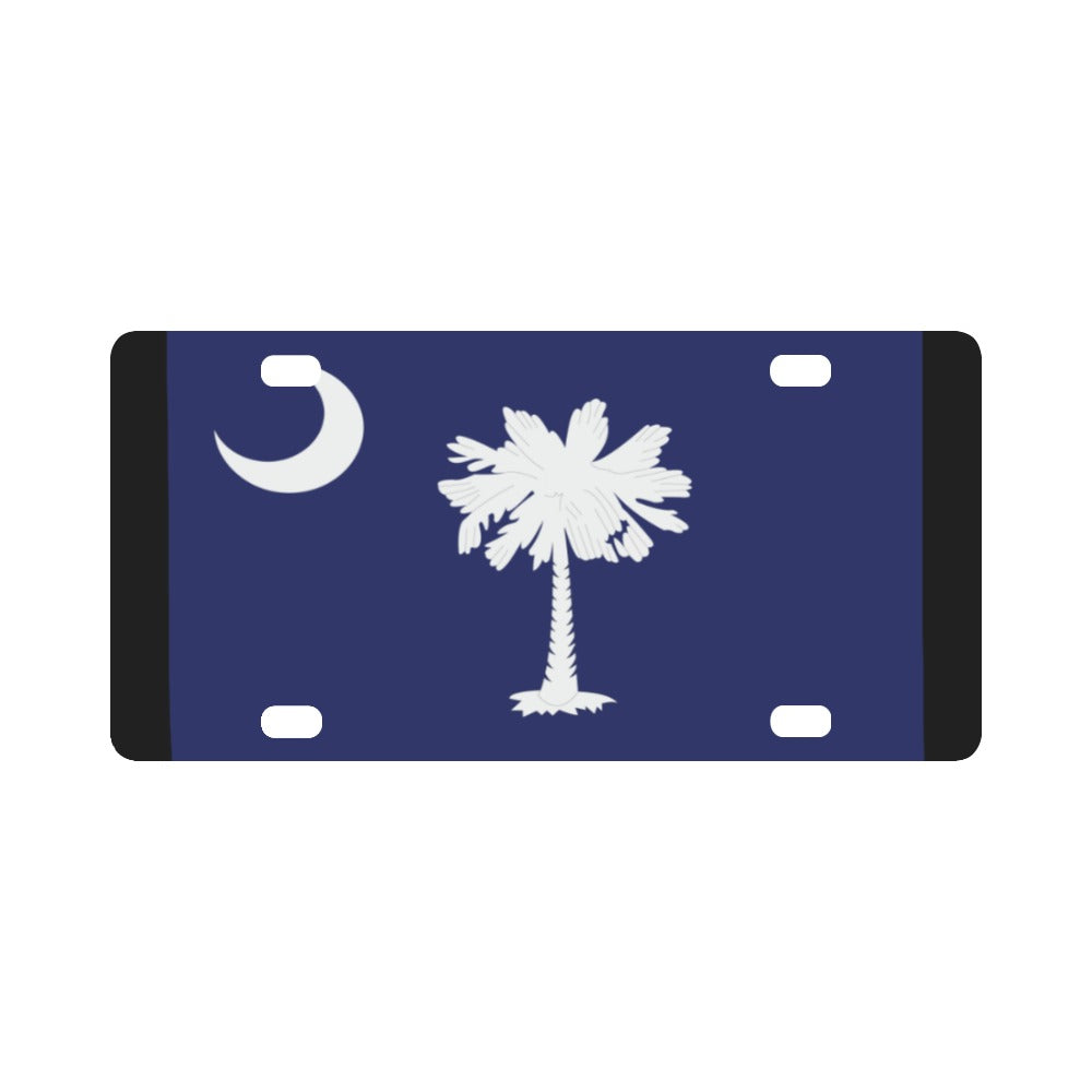 Flag - South Carolina wo Txt Classic License Plate