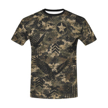 Load image into Gallery viewer, American Eagle Tactical Men's All Over Print Crew Neck T-Shirt
