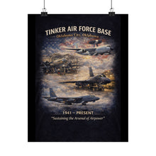 Load image into Gallery viewer, Matte Poster - Tinker Air Force Base
