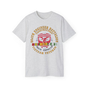 Unisex Ultra Cotton Tee - 864th Engineer Battalion with Vietnam Service Ribbon X 300