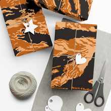 Load image into Gallery viewer, Gift Wrap Papers - Vietnam Tiger Stripe Orange X 300
